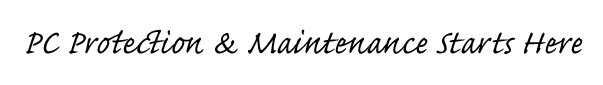 PC Health & Maintenance Starts Here